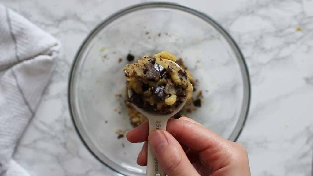 Cookie Dough On Spoon