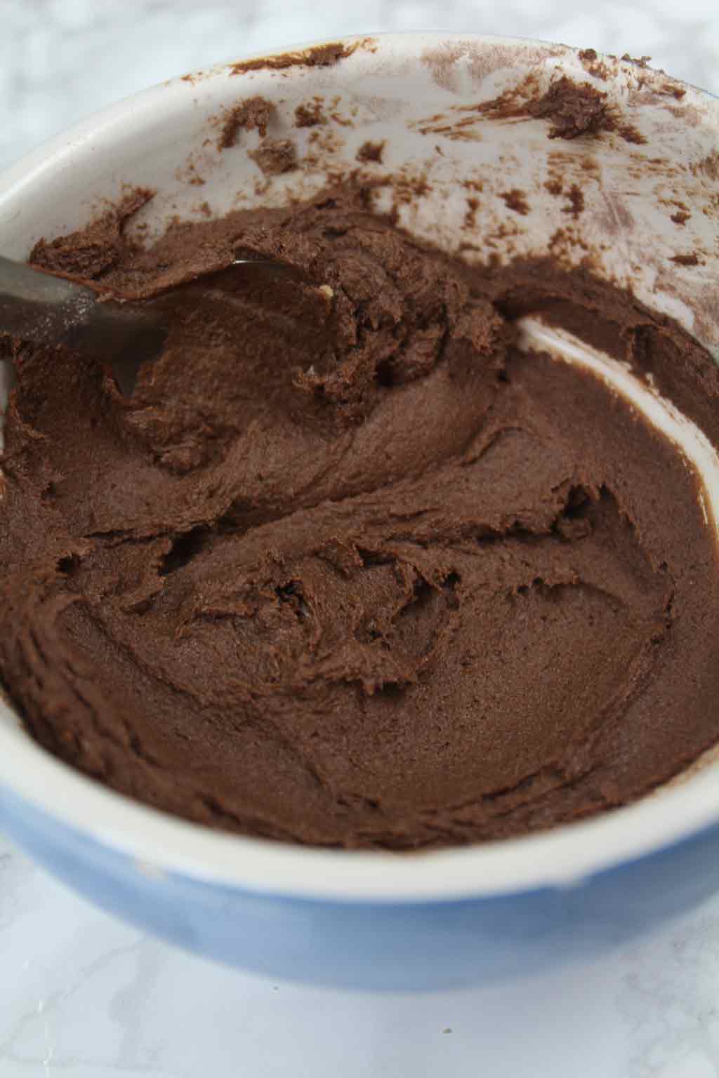 chocolate buttery mixture