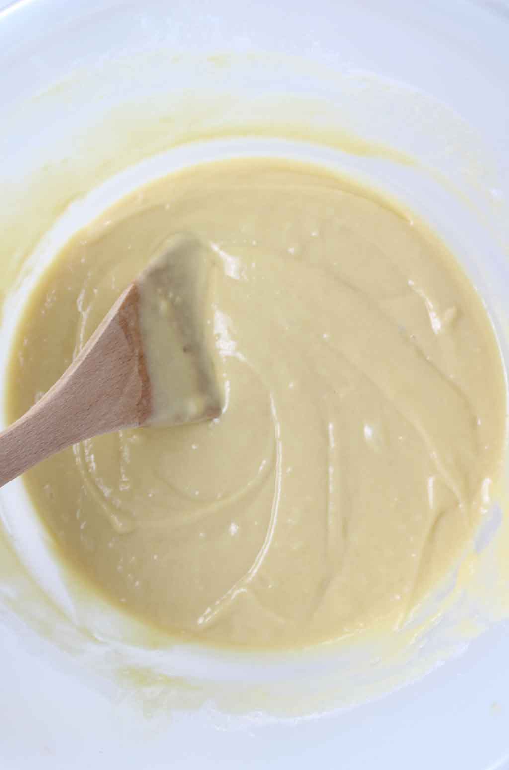 Cake Batter in the bowl