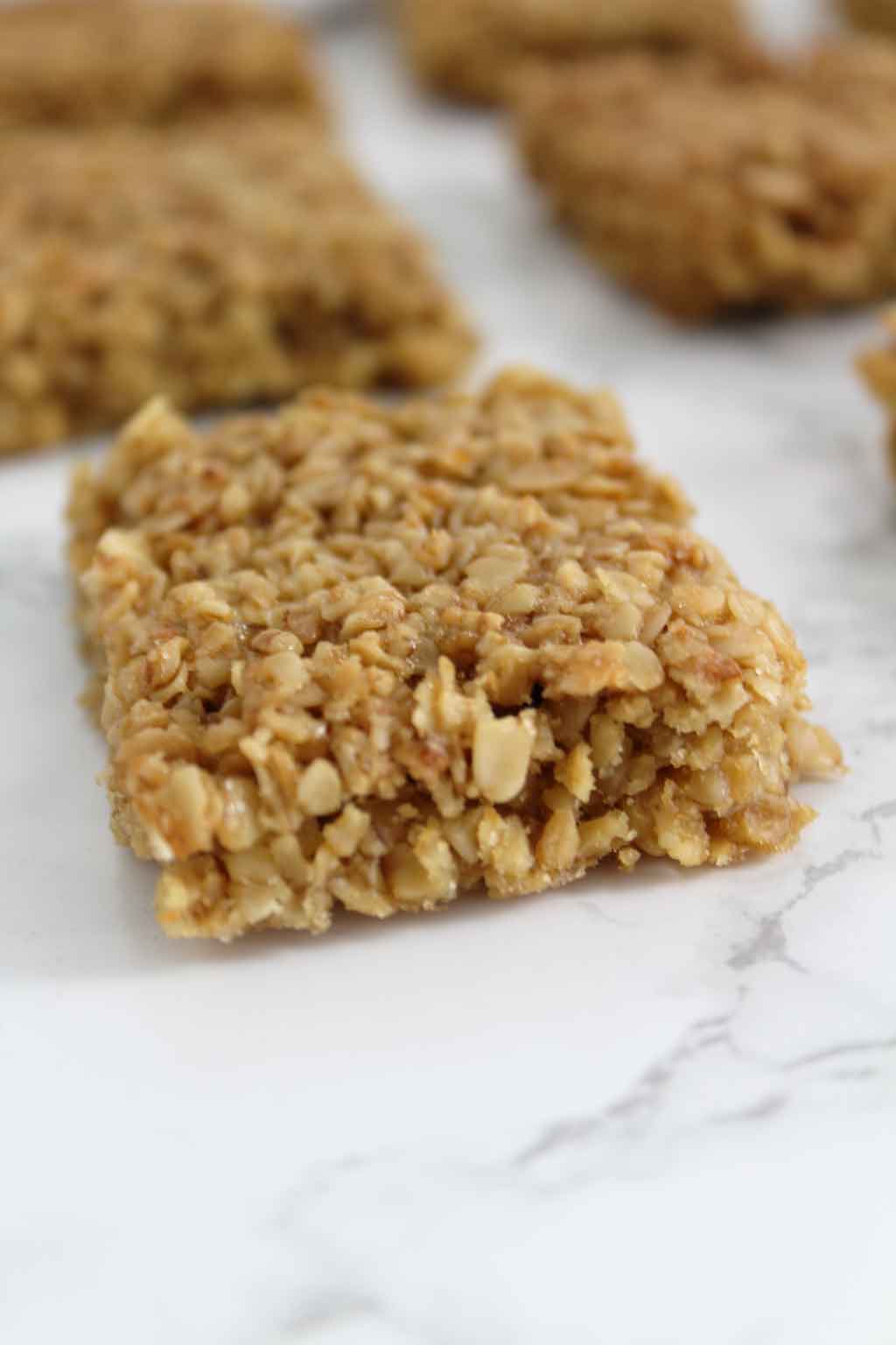 close up of a flapjack square