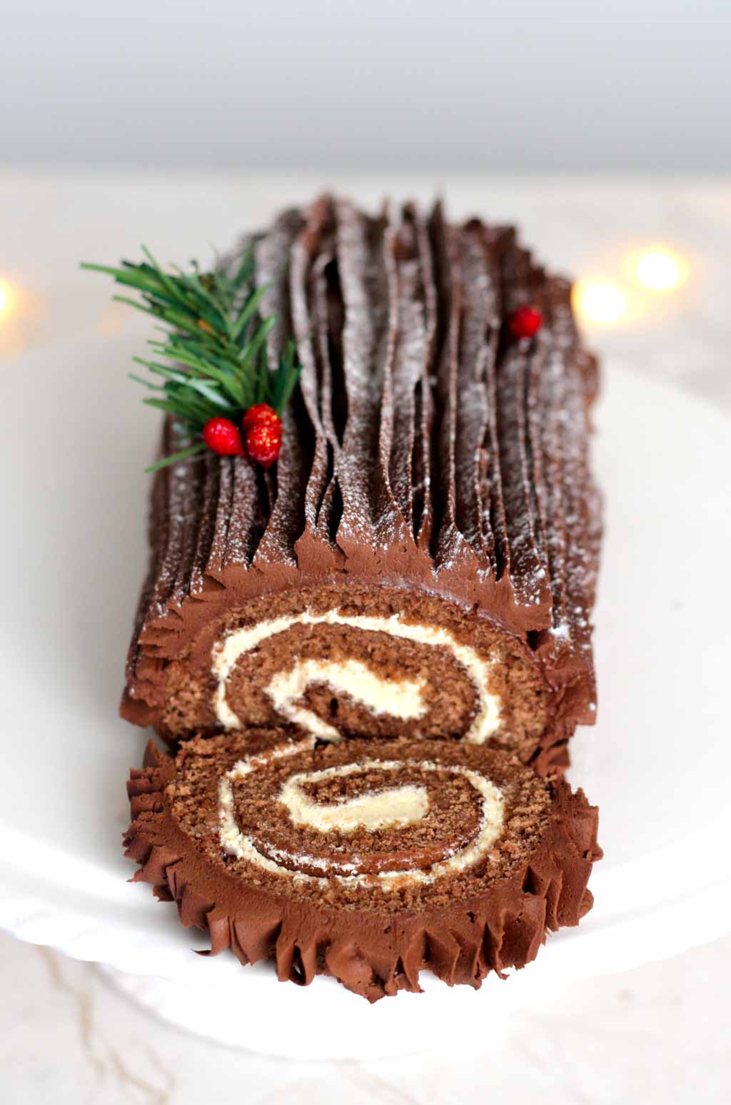 Gluten-free Vegan Mini Yule Logs, Recipe in 2023