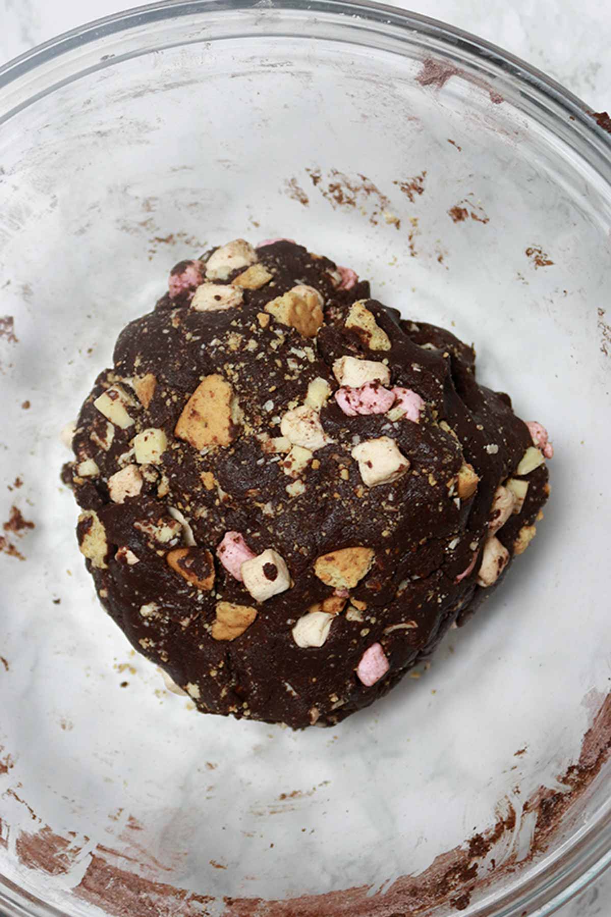 Ball Of Rocky Road Cookie Dough