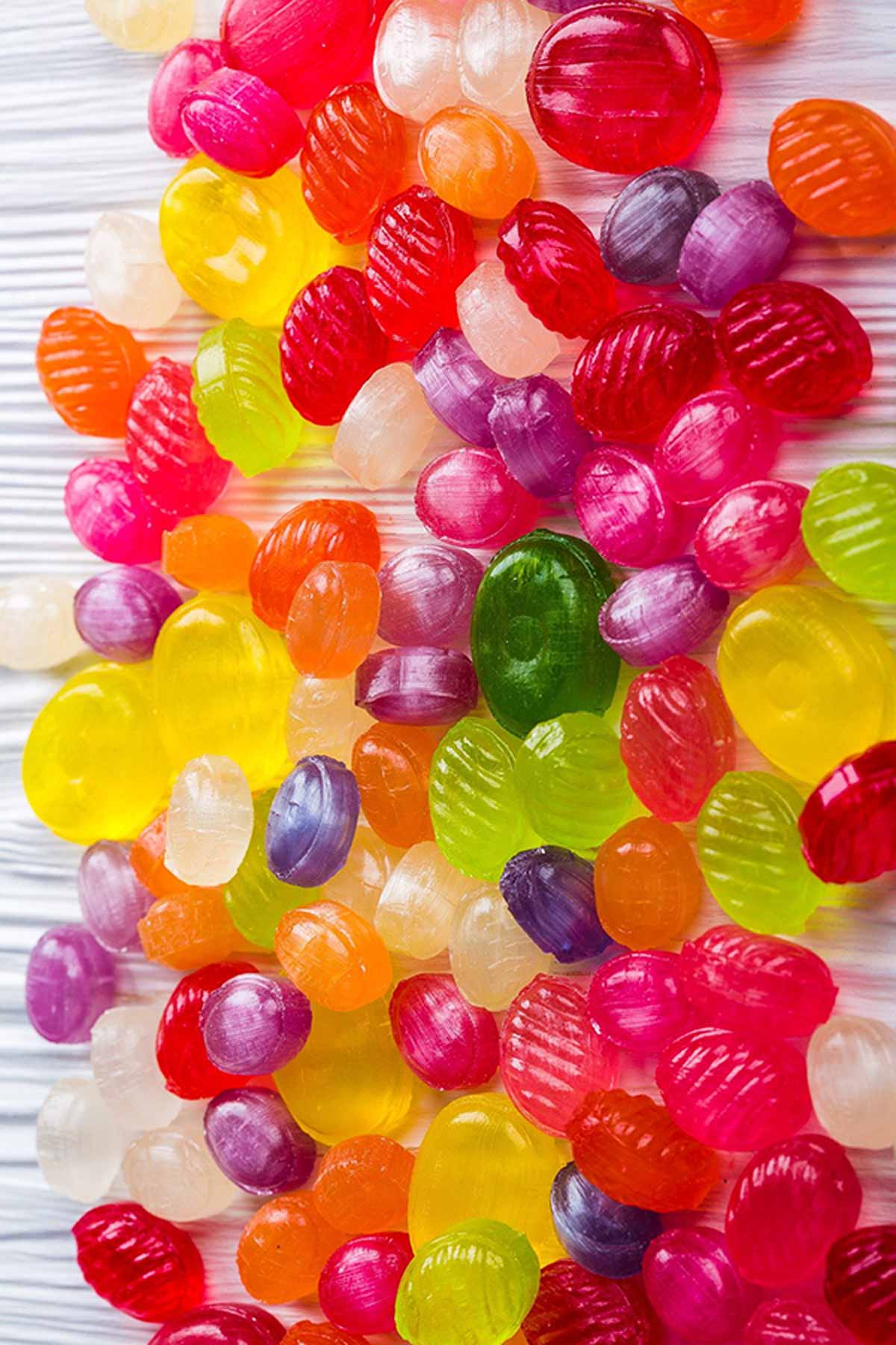 Coloured Boiled Sweets