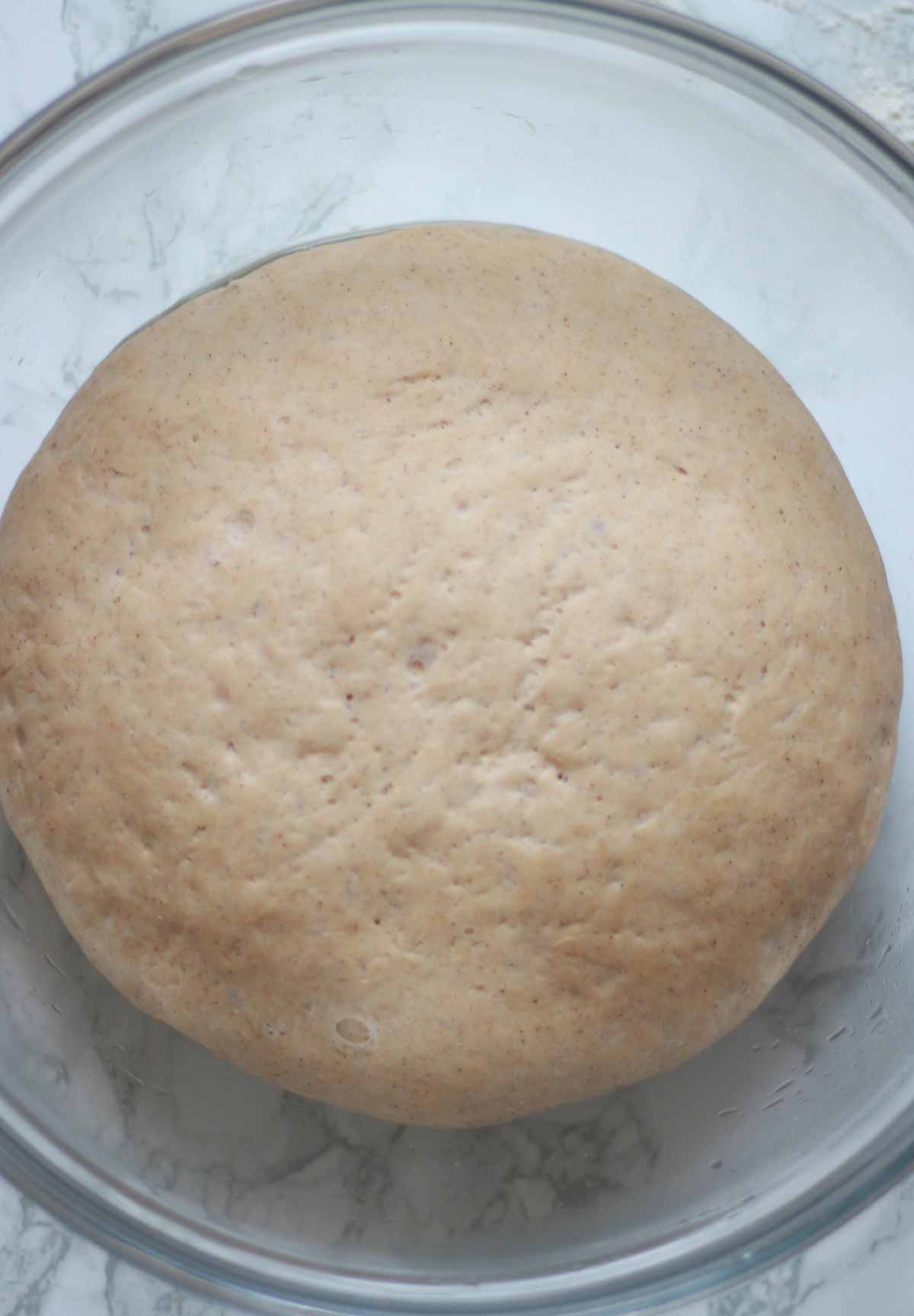 Dough In A Bowl After Proving