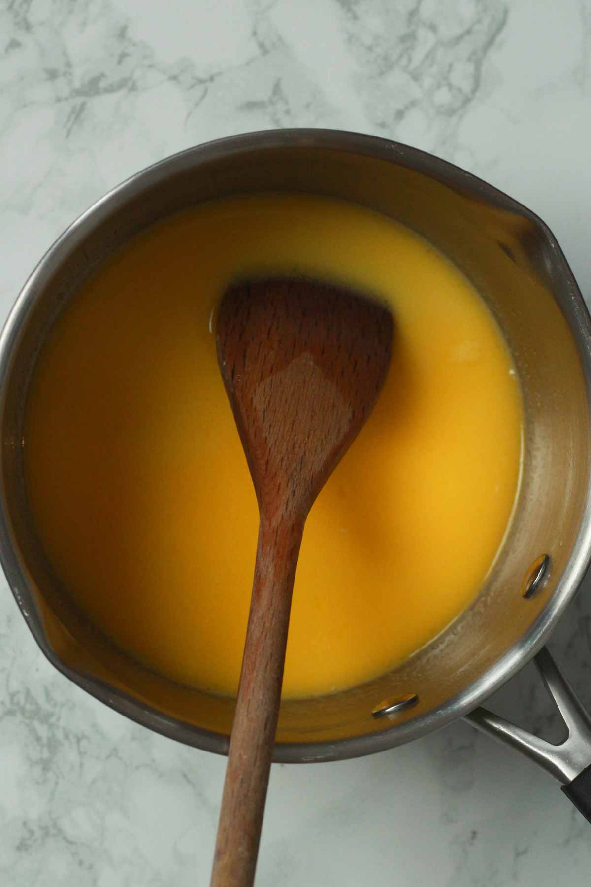 Melted Butter Mixture In A Pot