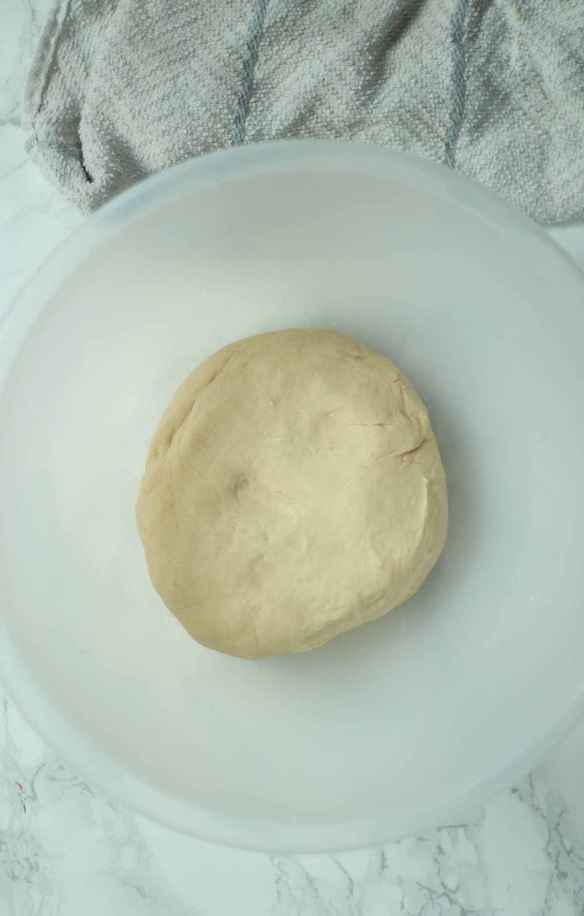 Soft Ball Of Dough In A Bowl