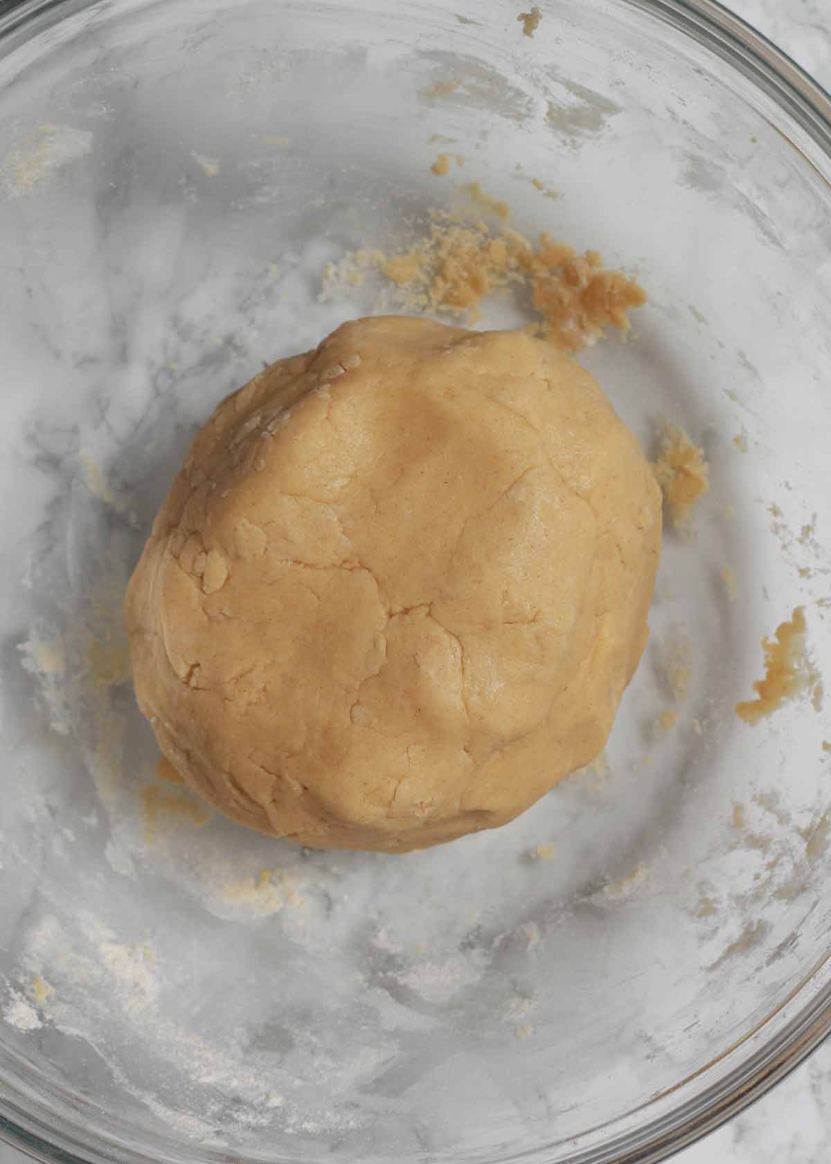 Ball Of eggless cookie Dough