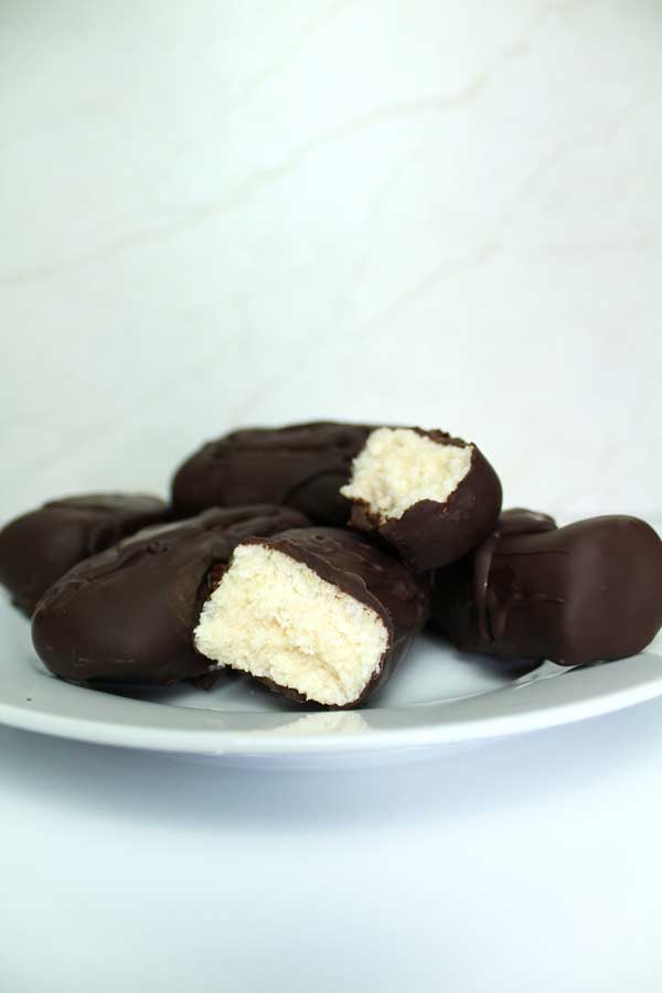 Dairy Free Bounty Bars Bakedbyclo Vegan Dessert Blog