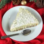 Vegan white chocolate torte