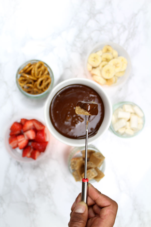 choklad fondue doppa ideas