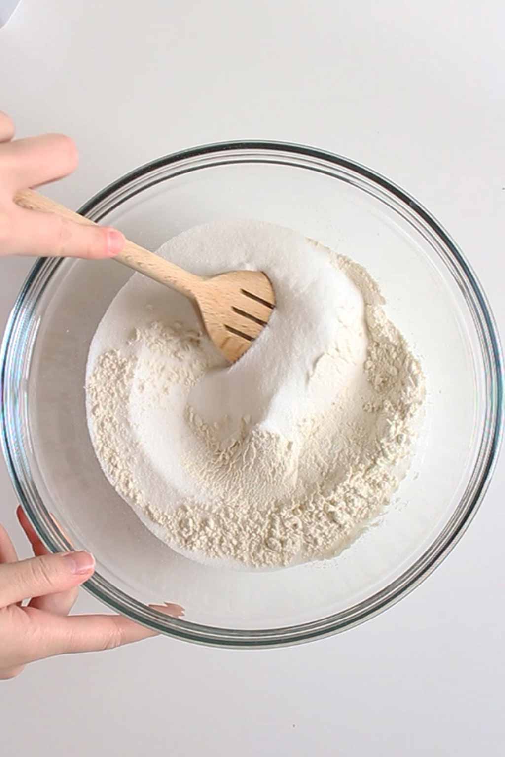 Mixing Dry Ingredients In A Bowl