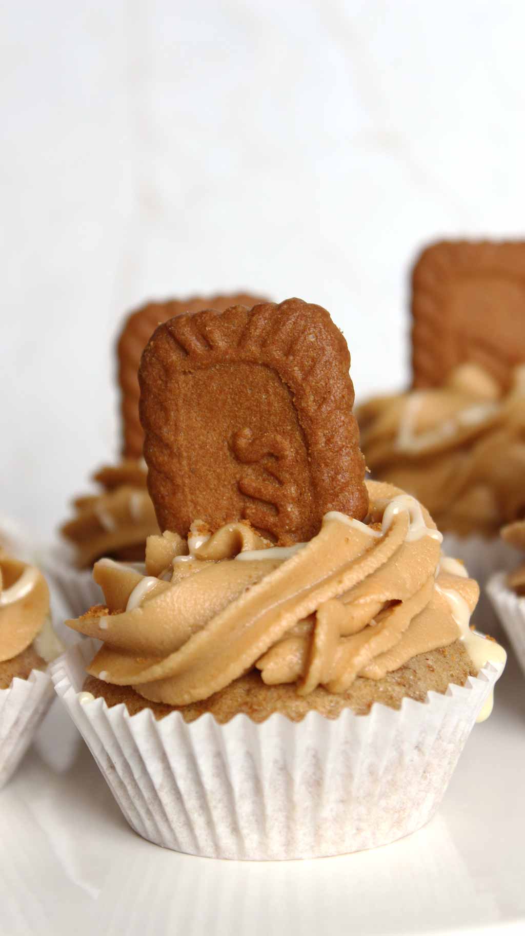 a Vegan Biscoff Cupcake