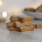 Stack of 3 cinnamon star shaped Cookies Thumbnail