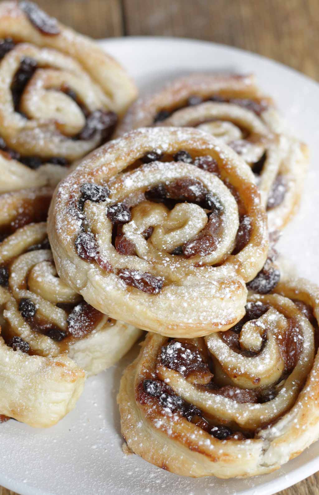 Plate Of Mincemeat Pinwheels