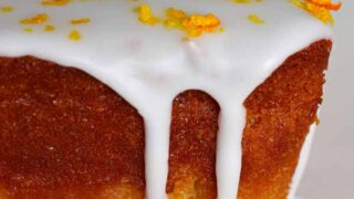 Thumbnail of corner of orange cake