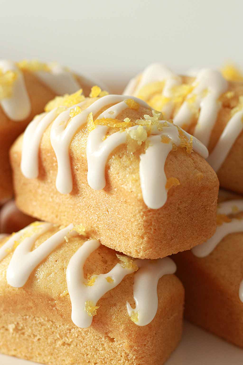 Vegan Mini Lemon Loaves - BakedbyClo