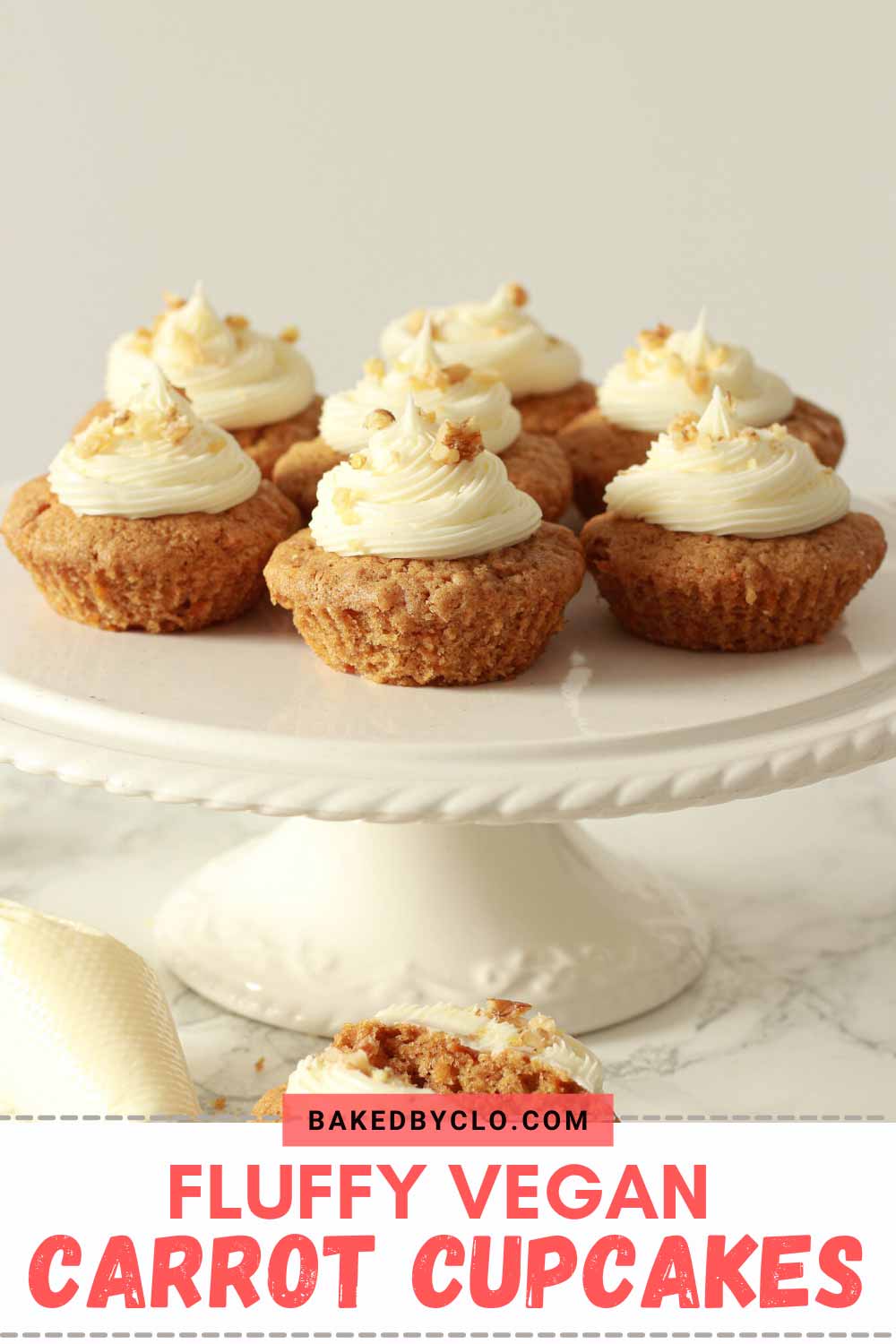 Pinterest pin for cupcakes