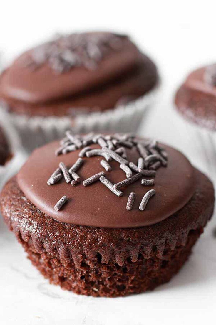 Vegan Chocolate Fairy Cakes - BakedbyClo | Vegan Dessert Blog