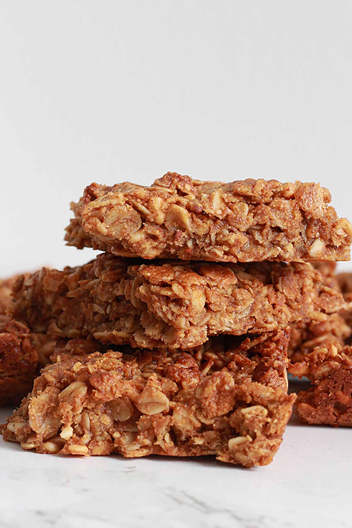 Stack Of Peanut Butter Flapjacks