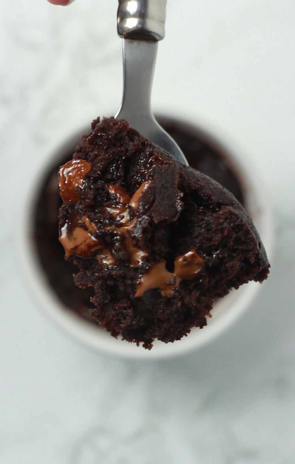 A Spoonful Of Chocolate Mug Cake