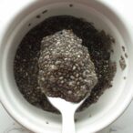 Chia Seed Egg On A Tea Spoon
