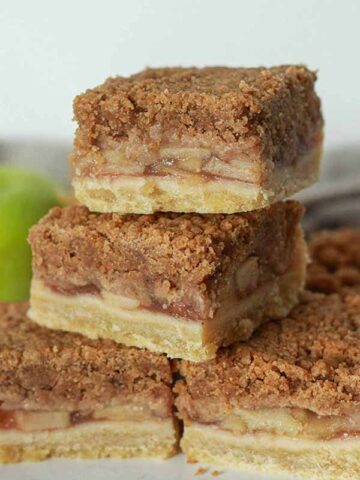 Apple Crumble Bars Stack Thumbnail Image