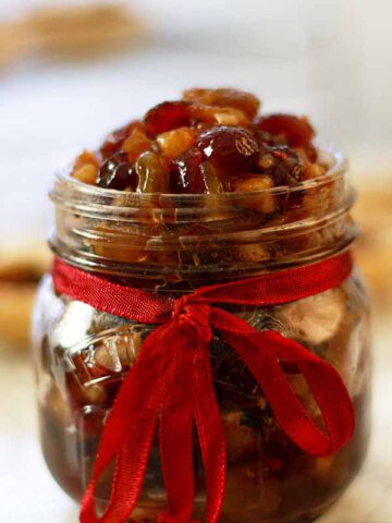 Image Of Vegan Mincemeat In A Jar