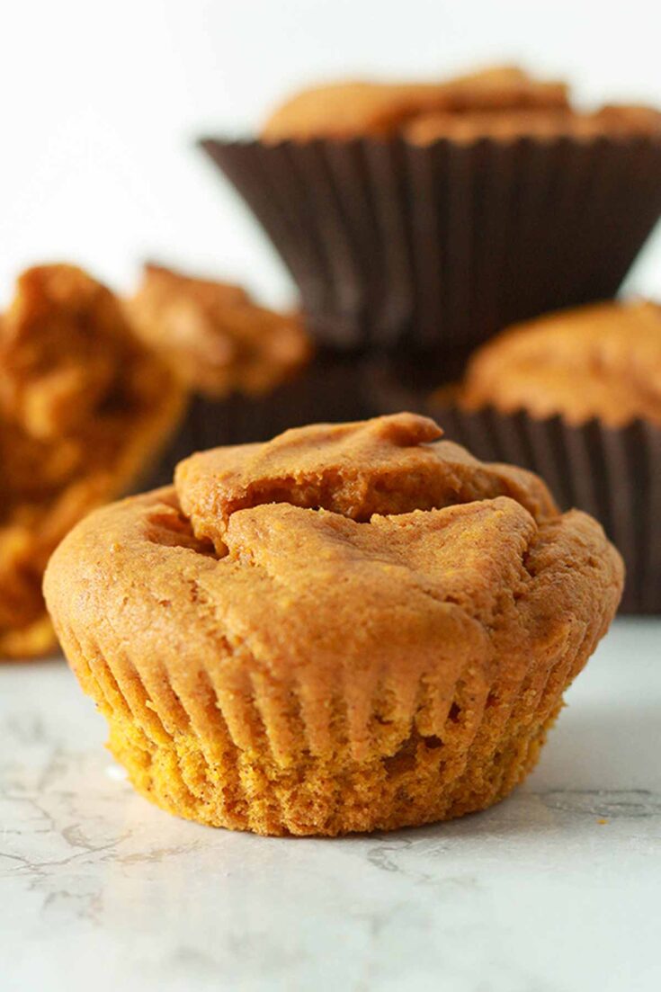 Vegan Pumpkin Spice Muffins - BakedbyClo | Vegan Dessert Blog