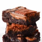 Thumbnail Image Stack Of 3 Biscoff Brownies