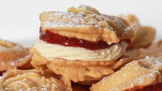 Thumbnail Image of dairy-free Viennese whirls in a small pile