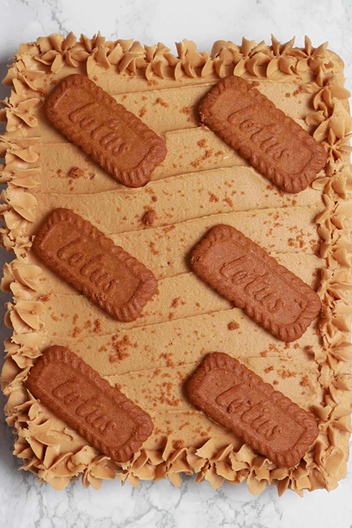 Biscoff Traybake