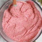 Thumbnail Image Of Vegan Strawberry Buttercream In A Glass Bowl