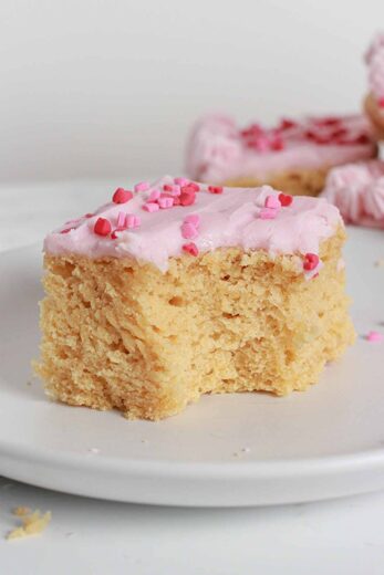Vegan Valentine's Day Cake - BakedbyClo | Vegan Dessert Blog