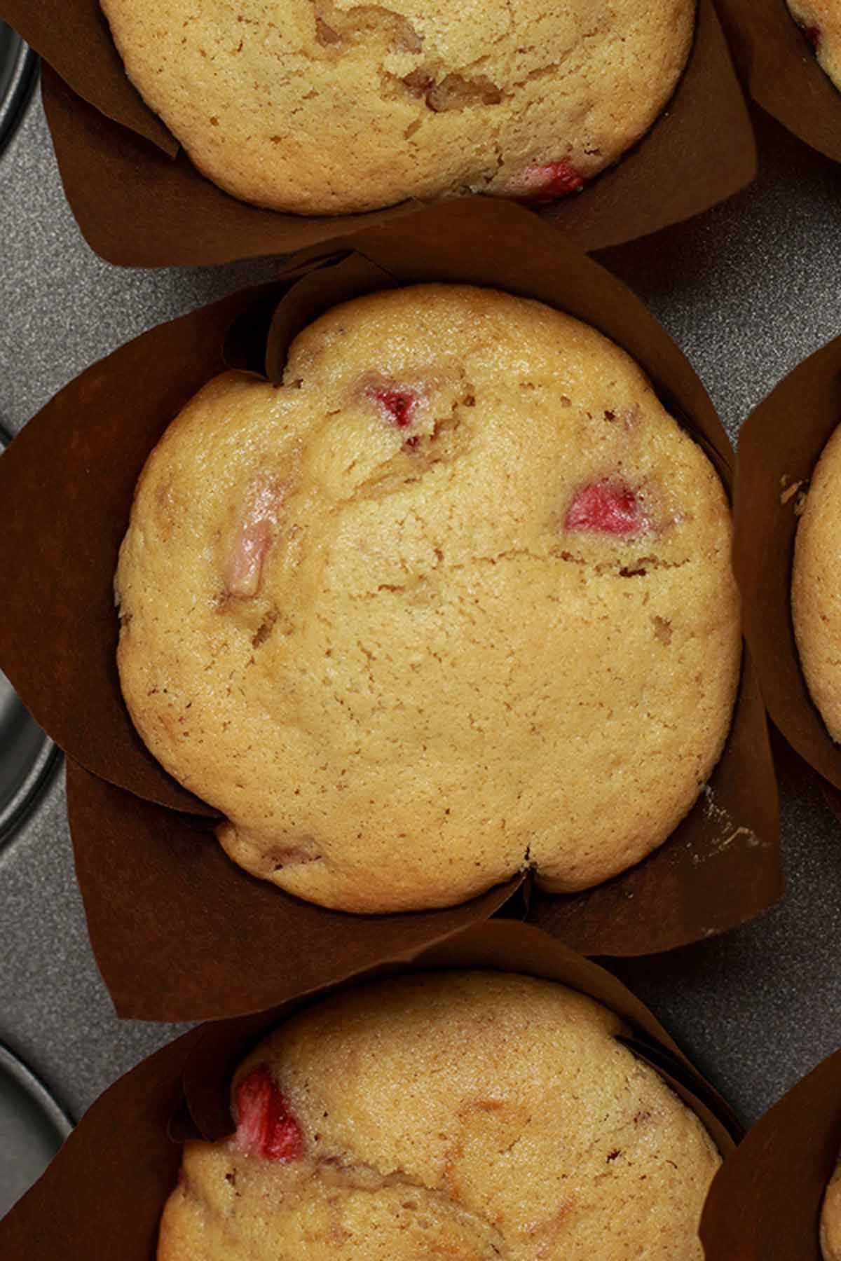 Freshly Baked Muffins In Tin