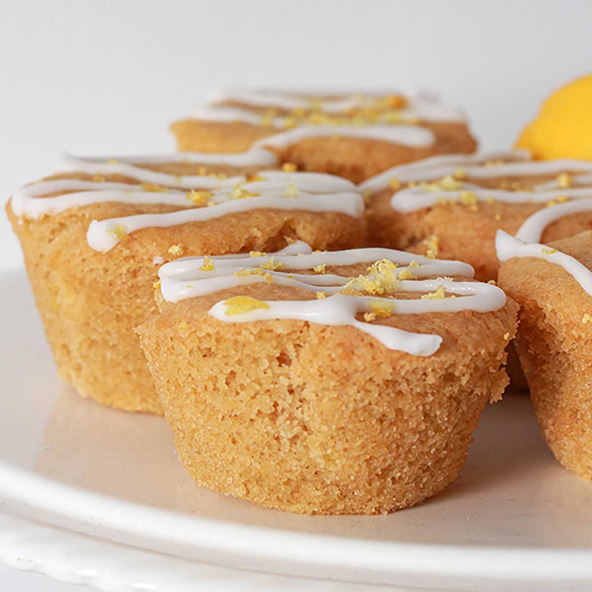 Vegan Lemon Muffins