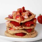 Vegan Protein Pancakes Without Banana