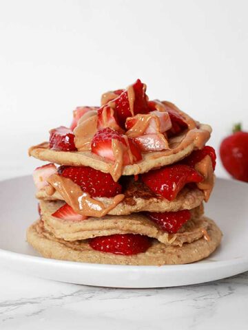 Vegan Protein Pancakes Without Banana