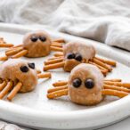 Vegan Halloween Peanut Butter Spiders