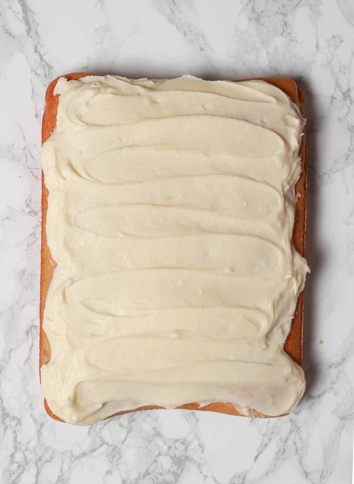 Iced Banana Cake Slab