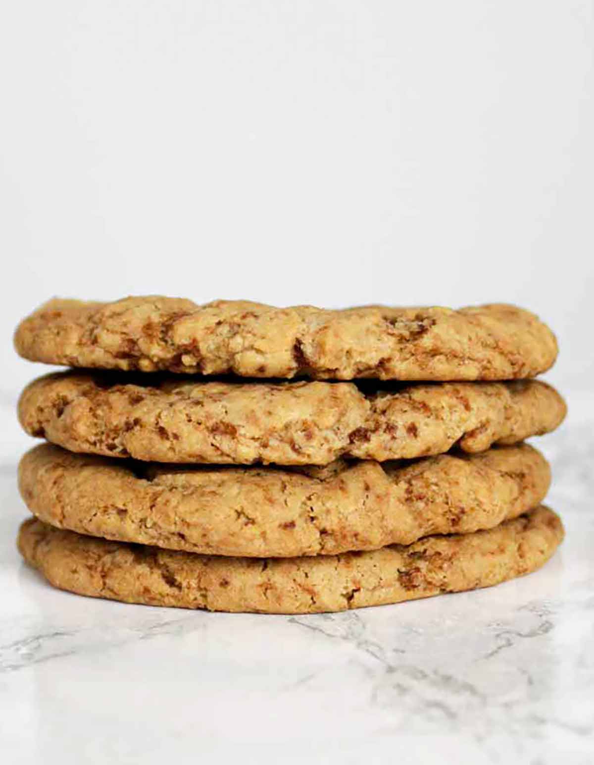 Stack Of 4 Vegan Ginger Cookies