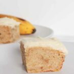 Vegan banana cake