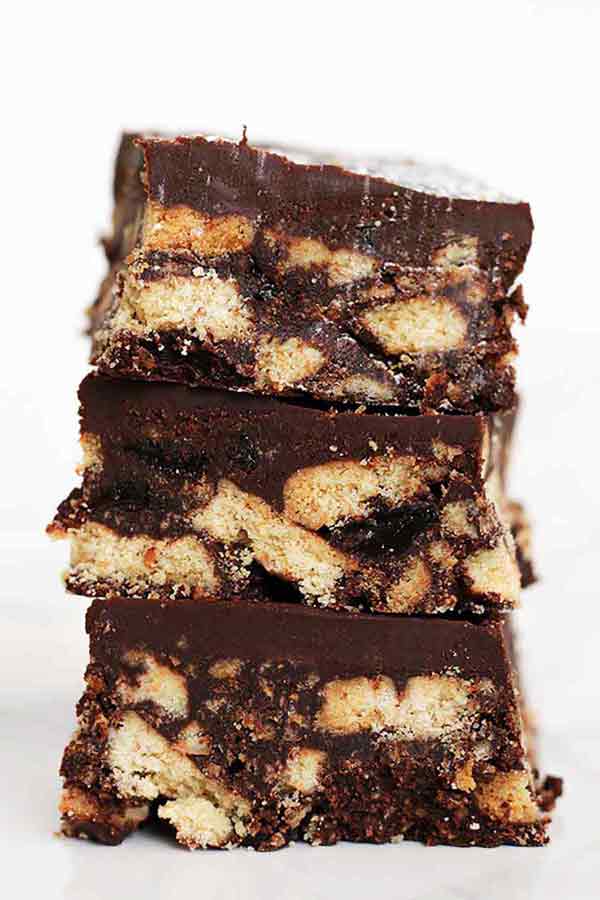 Vegan Fridge Cake - An Easy Chocolate Tiffin Recipe | Thinly Spread