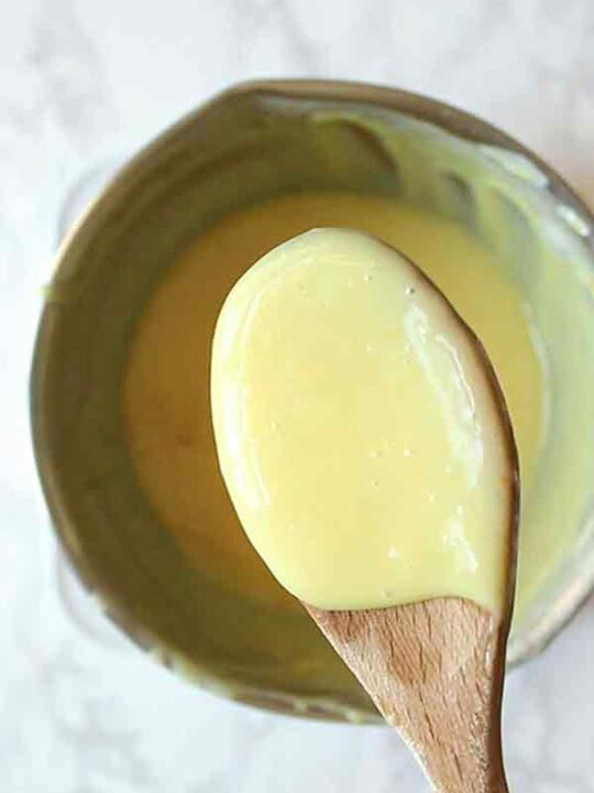 A Spoonful Of Vegan Custard