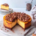 Baked Vegan Pumpkin Cheesecake