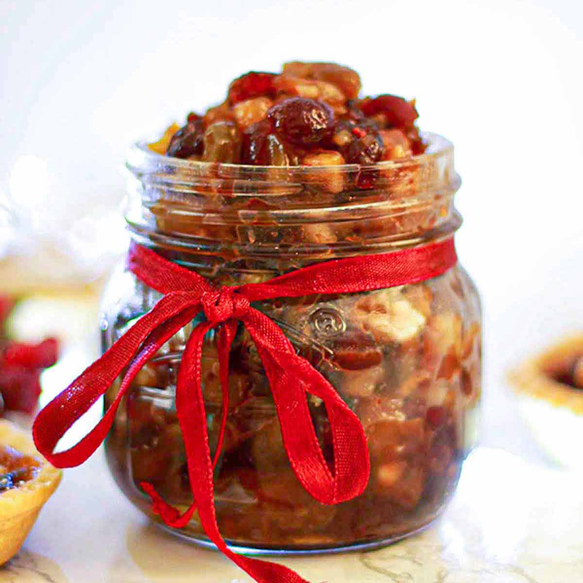 Picture Of Jar Of Mincemeat Without Suet