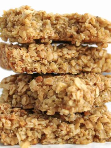 Stack Of 4 Vegan Flapjacks