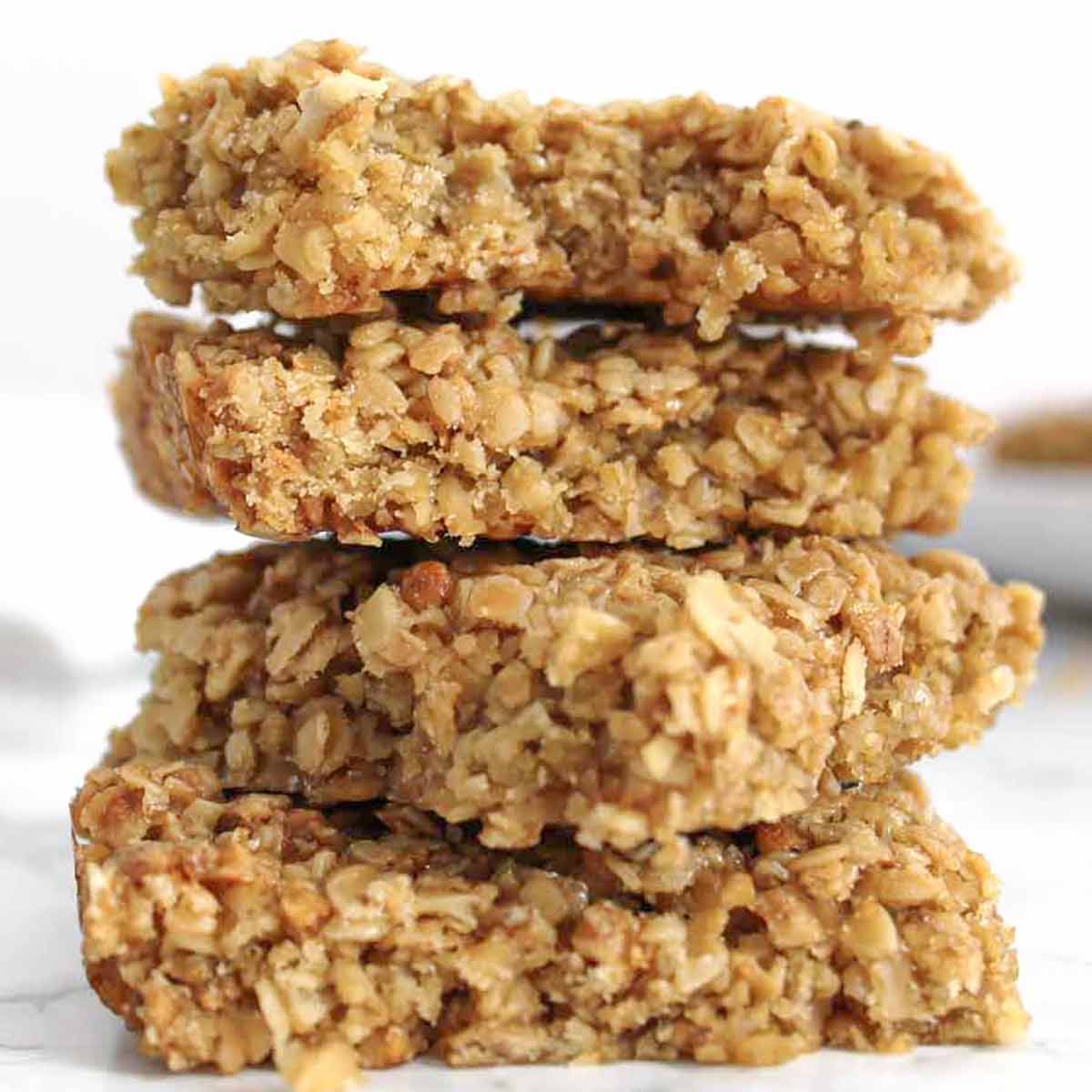 Stack Of 4 Vegan Flapjacks