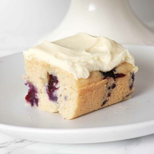 Vegan Blueberry Cake - BakedbyClo | Vegan Dessert Blog