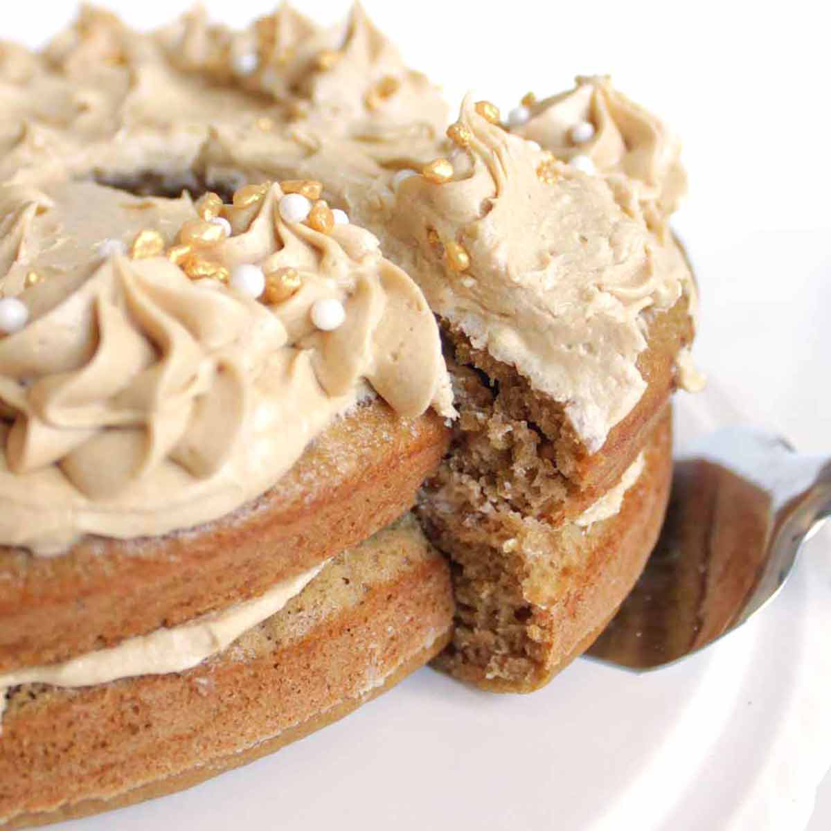 Coffee Cupcakes with Buttercream Frosting - Belly Full