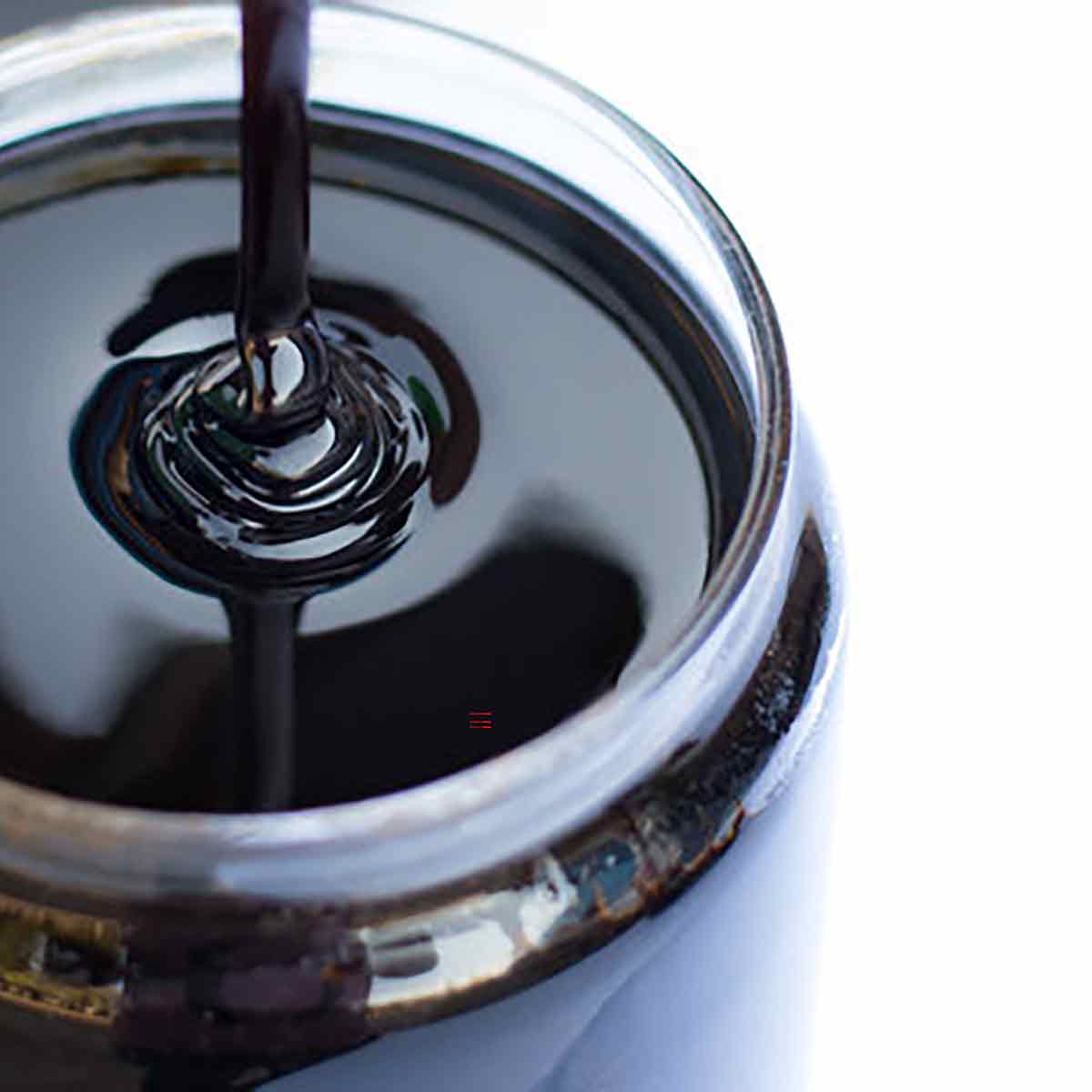 A Jar Of Blackstrap Molasses